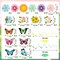 64 Pcs Flower & Butterfly Hanging Swirl Decorations – Spring Summer Ceiling & Wall Decor with Colorful Floral Cutouts for Baby Shower, Wedding & Birthday Party Supplies